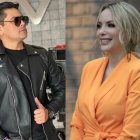 El presentador Poncho Quintero y la actriz Érika Vélez