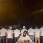 El grupo de delincuencia organizada Los Lobos publicó un vídeo la noche del 26 de julio de 2023.