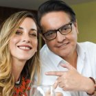 Andrea González y Fernando Villavicencio.