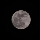 La superluna azul desde Ecuador.