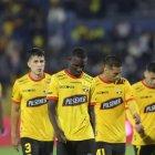 Toda la alegría del festejo amarillo mutó a drama. El empate los deja mal en la tabla.