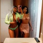 Las 

modelos solían asistir a eventos juntas.