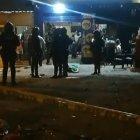 Policías llegaron al lugar para recabar indicios, en El Recreo.