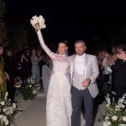 Michelle Salas se casó con Danilo Díaz.