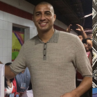 David Trezeguet (izq.) y Maxi Rodríguez.