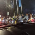 El 31 de octubre se realizó la rodada del terror en el centro de Guayaquil.