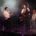 La agrupación durante el concierto en Guayaquil.