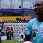 El árbitro Augusto Aragón condujo las acciones en el primer partido de la final de LigaPro 2023