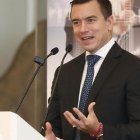 El Presidente, Daniel Noboa, insiste en el aumento del IVA para financiar la guerra contra el terrorismo.