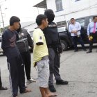 Los dos sujetos detenidos no registran antecedentes penales, según información policial.