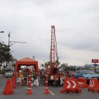 Los profesionales piden que en las obras que se realizan en las vías exista seguridad para evitar peligros.