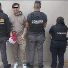 La imagen de la detención de Fofo, con una sonrisa en su rostro.