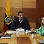 El titular encargado de Energía, Roberto Luque, en rueda de prensa este 22 de abril de 2024