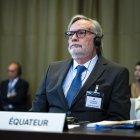 En la imagen, el representante de Ecuador, Andrés Terán Parra.