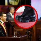 Daniel Noboa se ha vuelto viral por los zapatos utilizados
