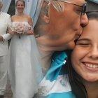 Furio Valbonesi en el día de la boda de su hija