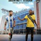Ecuador se enfrenta a Argentina este 4 de julio.