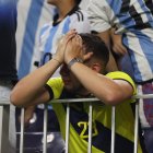 Ricardo Arboleda y la foto que recorrió el mundo, desde el estadio de Houston, Texas.