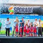 La final del torneo se la hizo en el estadio Chucho Benítez, fue la primera vez para los pequeños en un estadio de verdad como ellos decían.