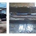 En el operativo participaron agentes del Grupo de Intervención y Rescate y encontraron varias evidencias.