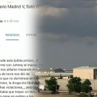 Este fue el mensaje del hombre que presuntamente estuvo en el Centro Penitenciario Madrid V