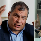 Rafael Correa y Pedro Granja protagonizaron un cruce de tuis este 19 de agosto.