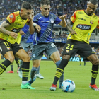 Emelec recibió en el Capwell a Barcelona en la primera fase de LigaProAPI