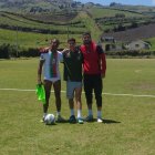 Jorge Pinos en las reservas de Mushuc Runa, foto subida en las historias de Instragram de las últimas horas.