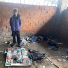 El sospechoso fue detenido en un predio abandonado, con las evidencias que lo vincularían al robo cometido en este sector del norte de Quito.