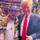 Chito Vera y el elegido presidente de Estados Unidos, Donald Trump.