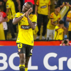 Janner Corozo es una de las carta de gol que tiene Barcelona para enfrentar a Corinthians en Brasil