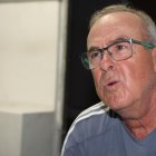 El técnico Jorge Célico criticó a un sector de la prensa deportiva por sus señalamientos a jugadores de Emelec