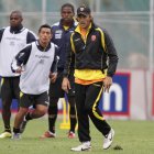 Luis Zubeldía en su paso por Barcelona SC en la temporada 2011-2012.