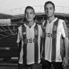André Felipe y Diogo Jota, con las camisetas de Porto, club en el que se formaron.