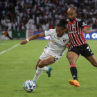 Liga de Quito venció 2-0 a Sao Paulo en la ida de los cuartos de final de Copa Libertadores.
