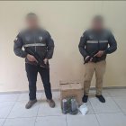 Los traficantes escondieron la droga al interior de una pieza metálica en forma de perno.