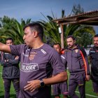 El técnico César Farías tomó el mando de las prácticas desde el miércoles 21 de enero.