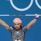 Neisi Dajomes en una de sus últimas competencias oficiales.