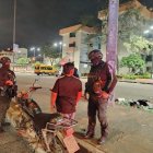 Se registraron aprehensiones durante el toque de queda.