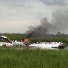 La avioneta se estrelló en Puebloviejo, Los Ríos.