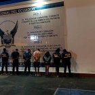 Los detenidos fueron llevados hasta el Comando de Policía.