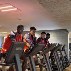 Willian Pacho trabajando en la Selección de Ecuador.