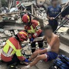 Una persona resultó herida y una casa colapsó.