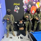 Uno de los operativos se realizó dentro de un billar.