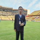 Ángel Barrera cumplirá su sueño de cubrir a Barcelona SC gracias a Felipe Caicedo.