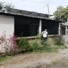 Vivienda del sector El Quilombo, en el barrio La Propicia 2 de Esmeraldas, donde sujetos armados atacaron a tiros a la joven embarazada Arelys Jamileth García Chila.
