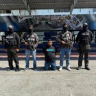 El detenido fue presentado por la Policía Nacional.