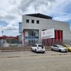 Centro Forense Zonal 1 de Esmeraldas, donde fue trasladado el cuerpo de Luis Mario Caicedo Angulo para las pericias legales.