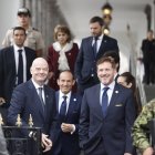 Giani Infantino se encuentra en Quito y tendrá reunión con el presidente Noboa.