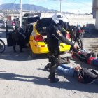Los detenidos iban a bordo de un taxi que circulaba por Calderón, en el norte de Quito.